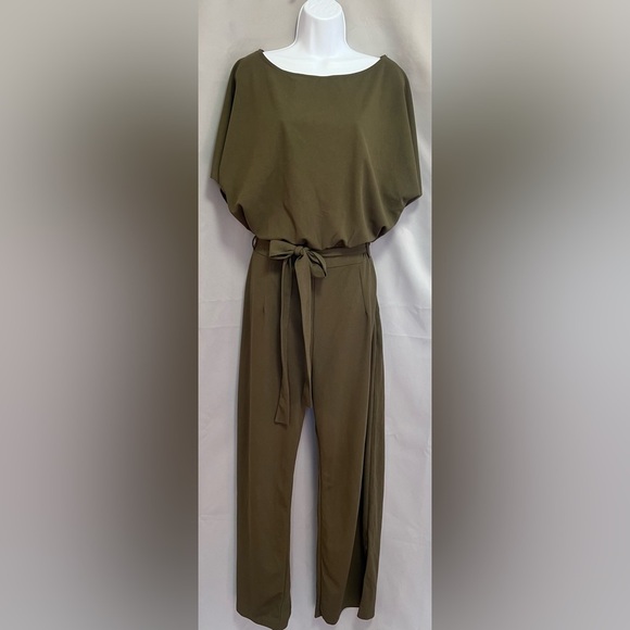Women’s Jumpsuit Green‎ Oliver Sz xL Short Sleeves - Picture 1 of 11